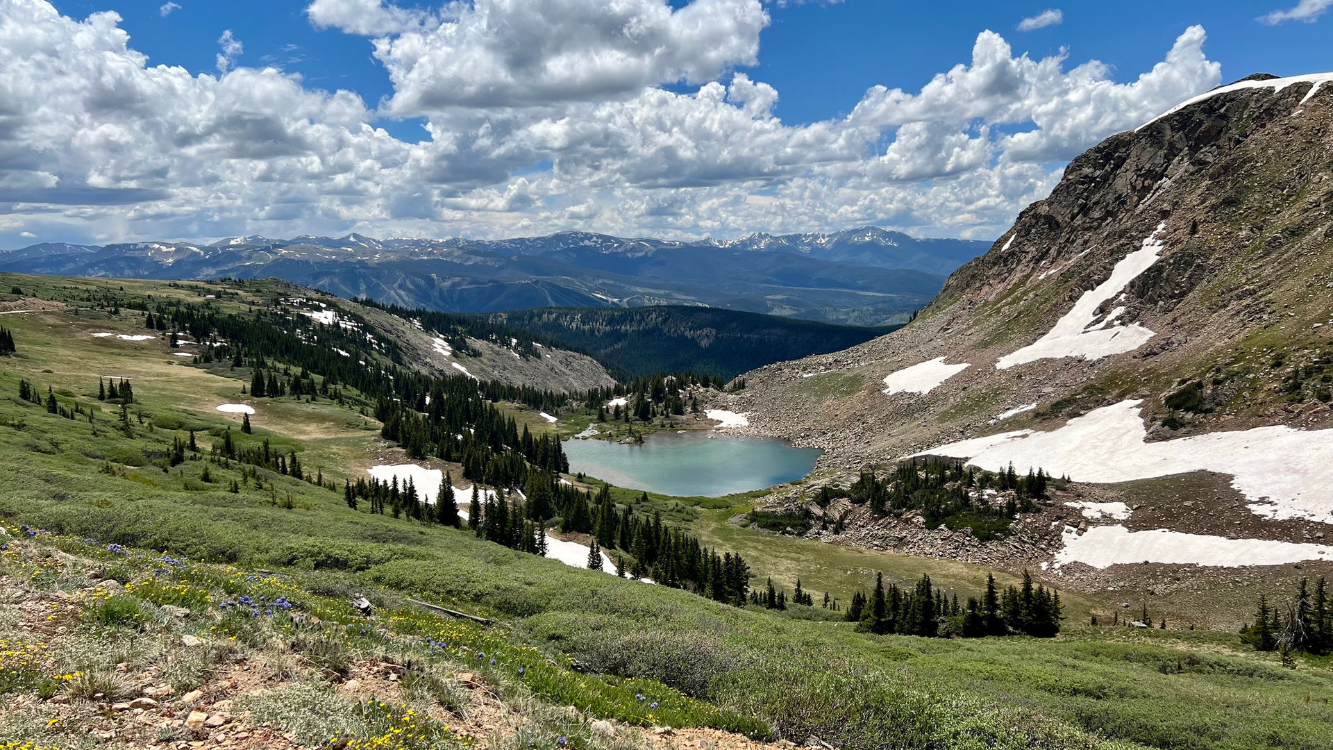Grand County Colorado mountain landscape
